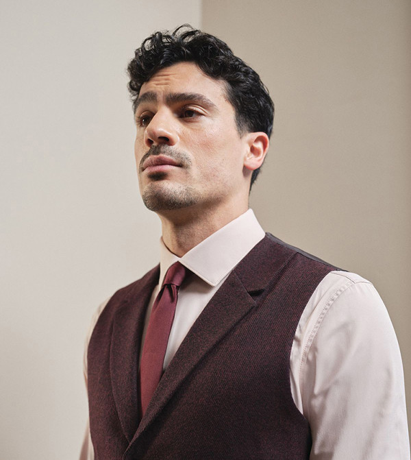 Burton  Waistcoats - Burgundy Waistcoats