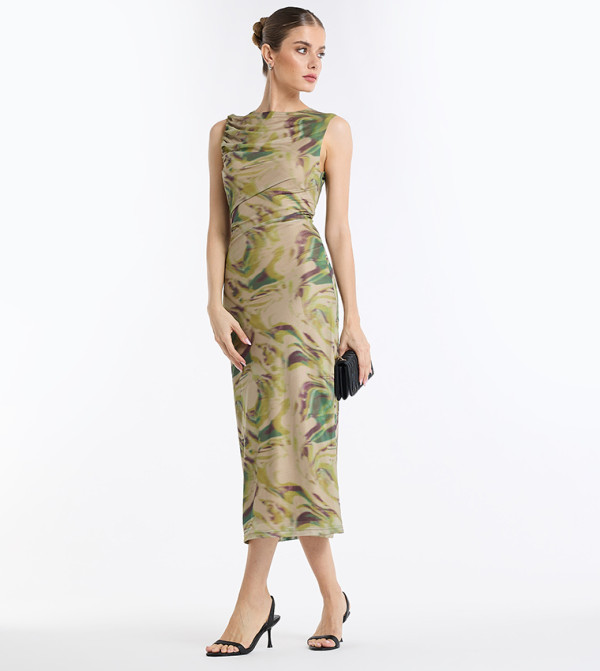 BCBG  Clothing - Multi Midi Dresses