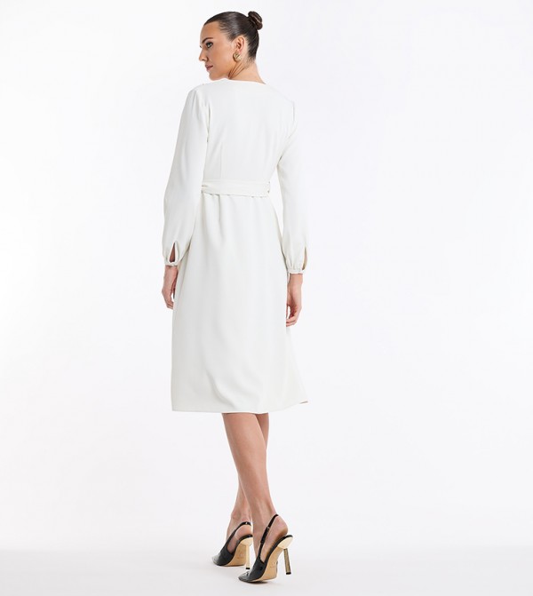 BCBG BCBG - White Midi Dresses
