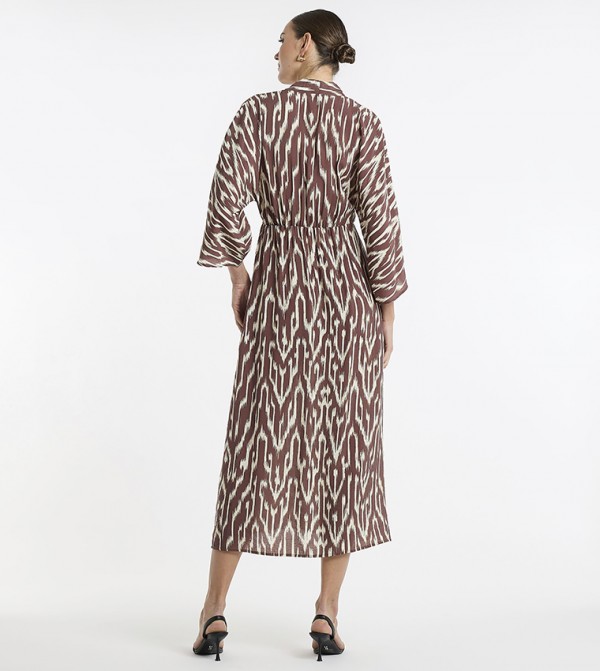 BCBG BCBG - Brown Midi Dresses