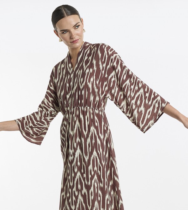BCBG BCBG - Brown Midi Dresses