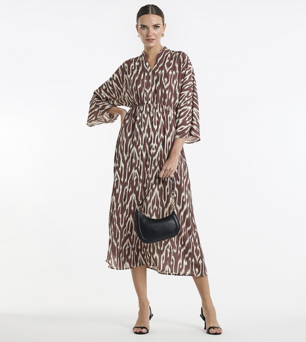 BCBG BCBG - Brown Midi Dresses