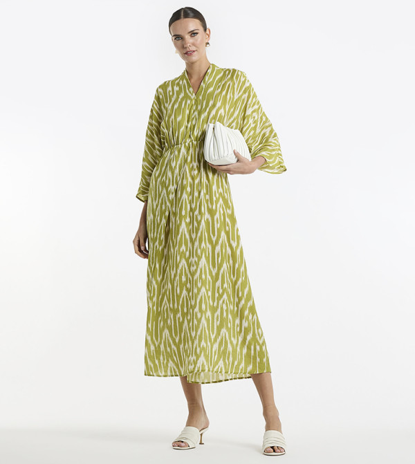 BCBG  Midi Dresses - Green Midi Dresses
