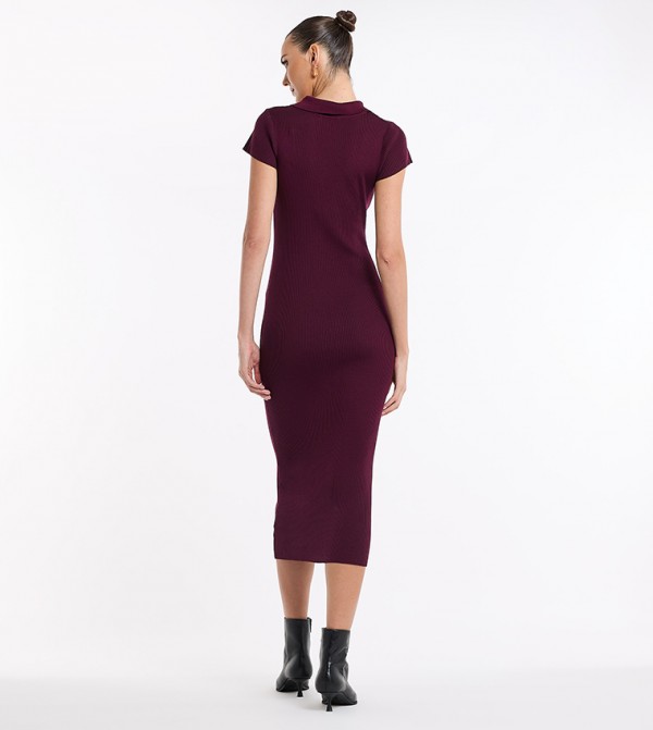BCBG  - Red Shirt & T-Shirt Dresses