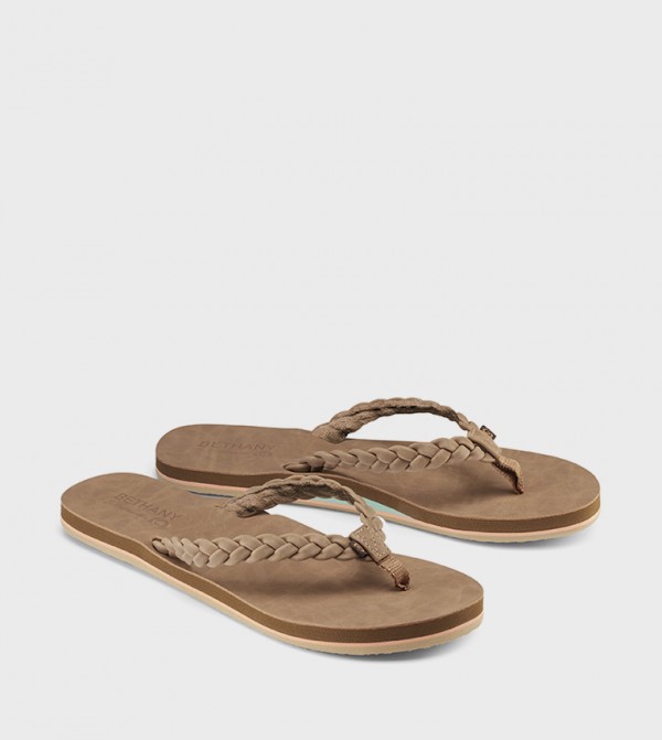 COBIAN COBIAN - Tan Flip-Flops