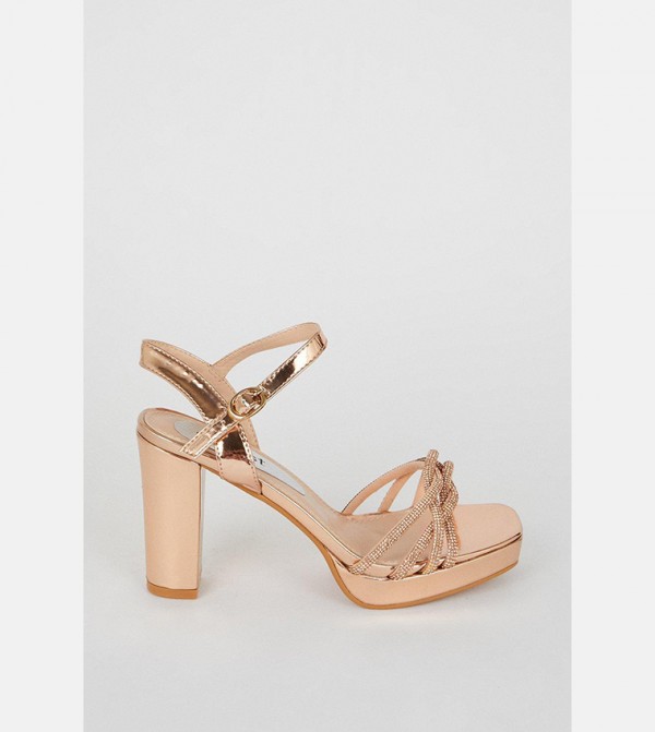 Coast Coast - CHAMPAGNE Heeled Sandals