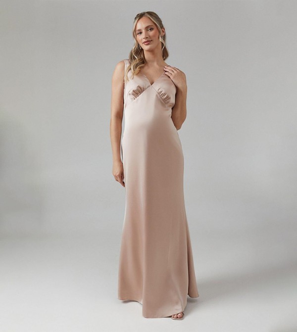 Coast  Maternity Clothing - Beige Dresses
