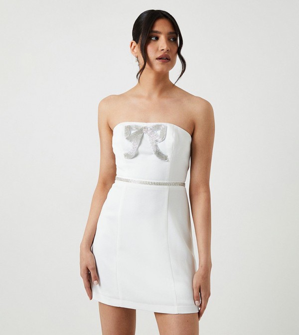 Coast Coast - White Mini Dresses