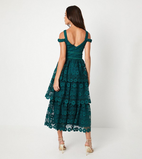 Coast - Outlet  - Green Midi Dresses