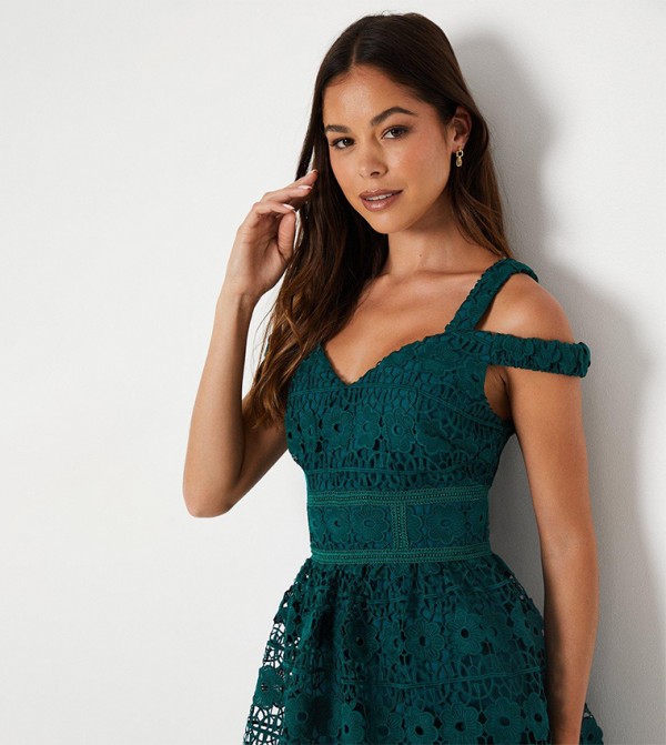 Coast - Outlet  - Green Midi Dresses
