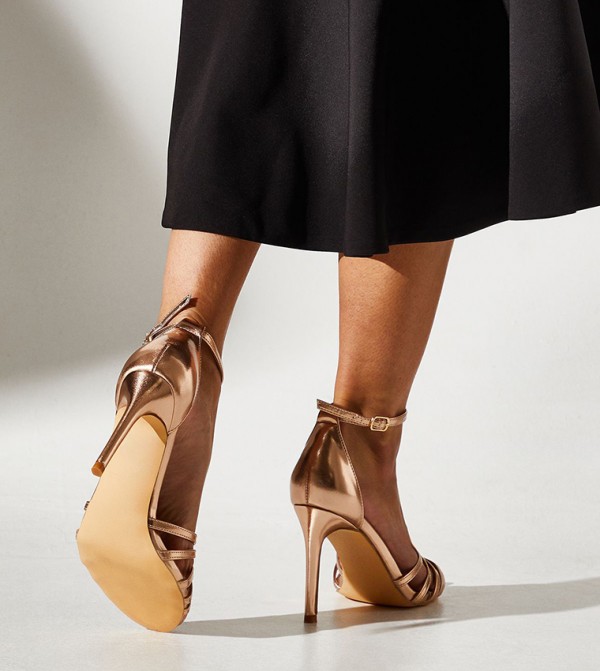 Coast Coast - Rose Gold Heels