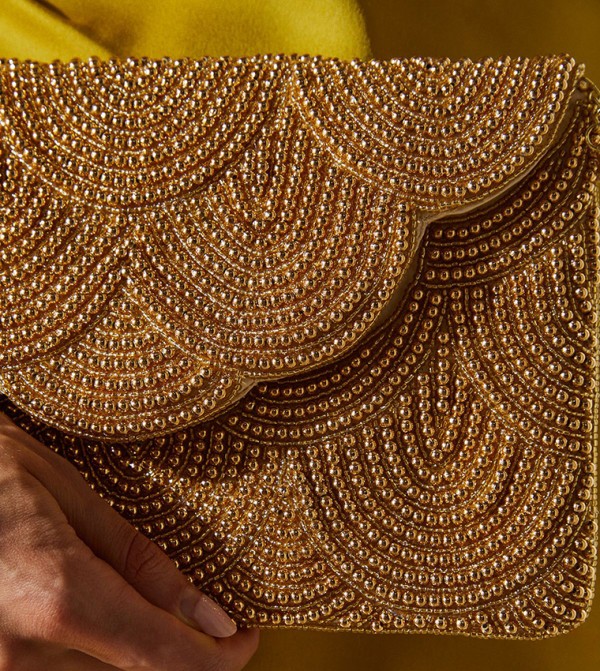 Coast - Outlet  - Gold Clutches