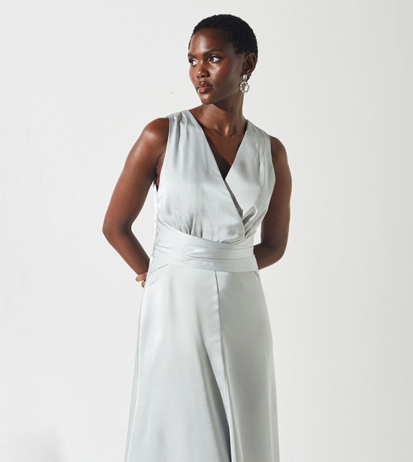 Coast  - Grey Midi Dresses