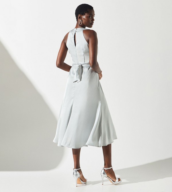 Coast  - Grey Midi Dresses