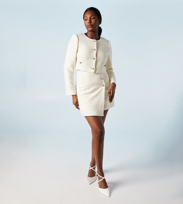 Coast Coast - Ivory Mini Skirts
