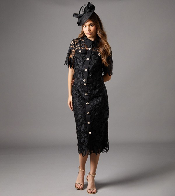 Coast Coast - Black Midi Skirts