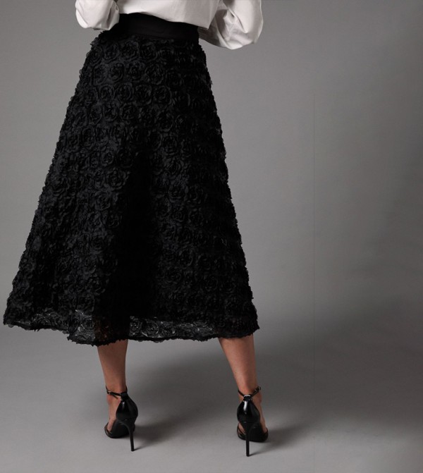 Coast Coast - Black Midi Skirts