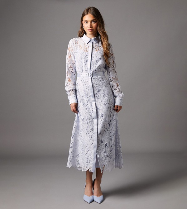 Coast Coast - Light Blue Shirt & T-Shirt Dresses
