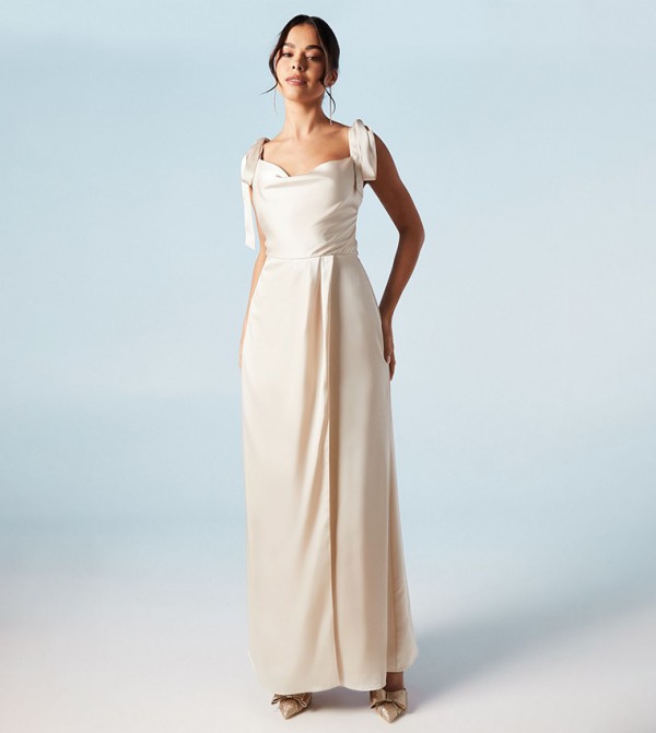 Coast  - Beige Maxi Dresses