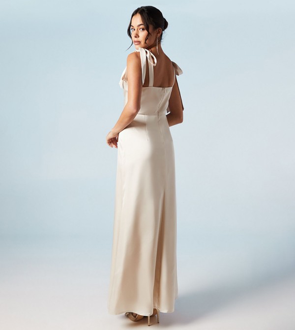 Coast  - Beige Maxi Dresses