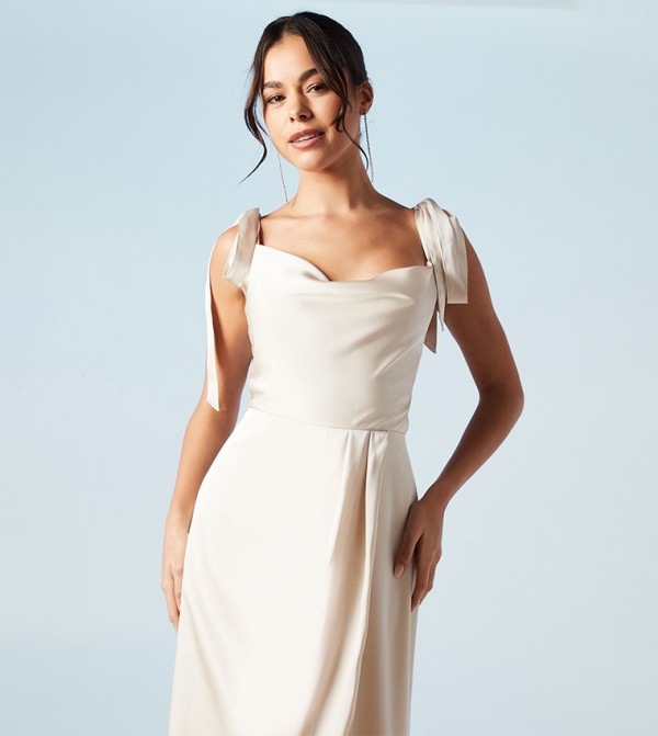 Coast  - Beige Maxi Dresses