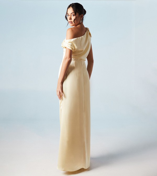 كوست  فساتين حفلة - أصفر Maxi Dresses