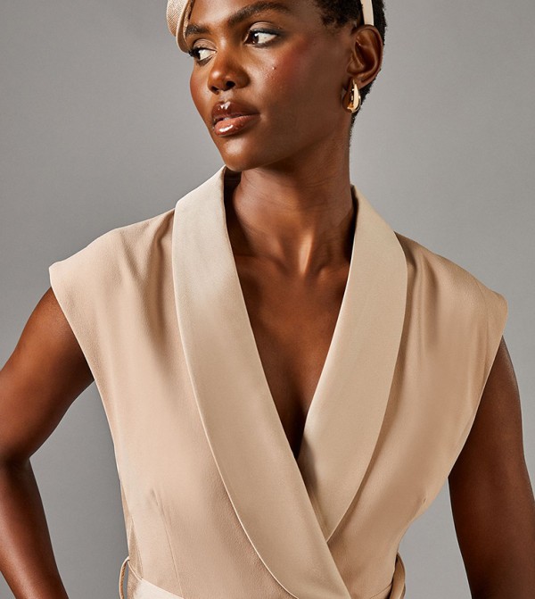 Coast Coast - Beige Party Dresses