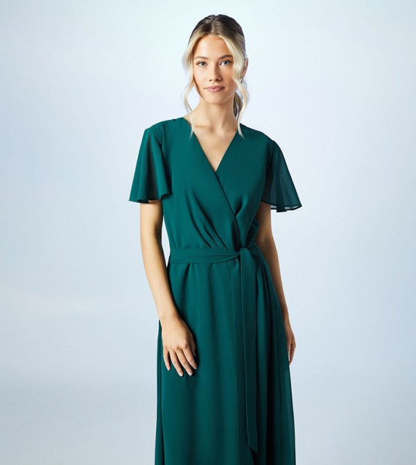 Coast  - Green Party Dress