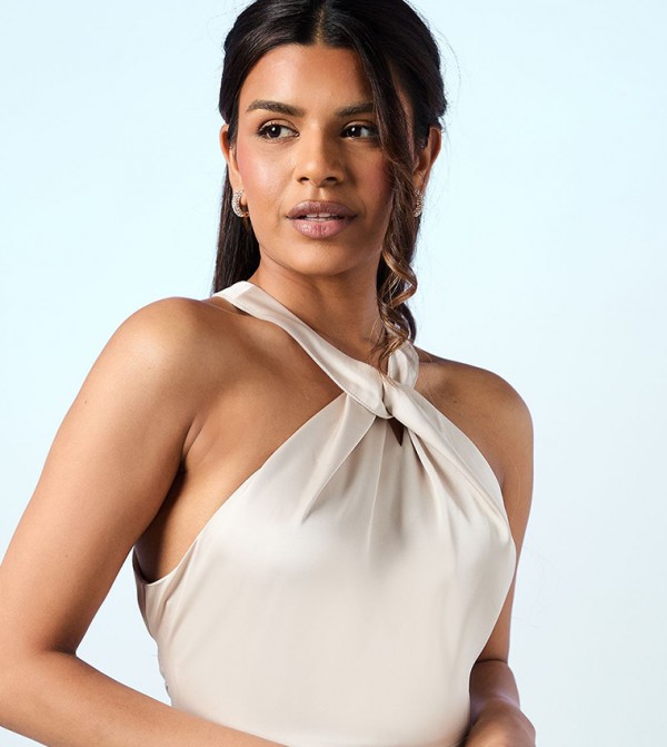 Coast  Party Dresses - Beige Party Dresses