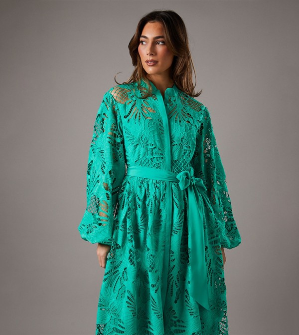 Coast Coast - Green Shirt & T-Shirt Dresses