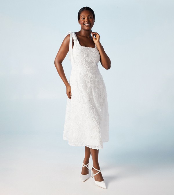Coast Coast - White Midi Dresses