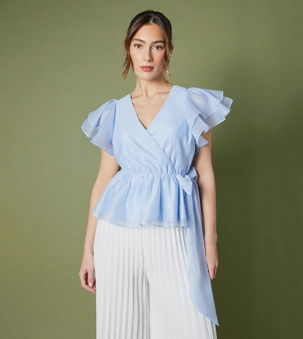 Coast Coast - Blue Casual Tops