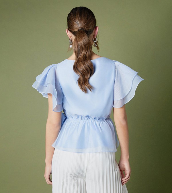 Coast Coast - Blue Casual Tops