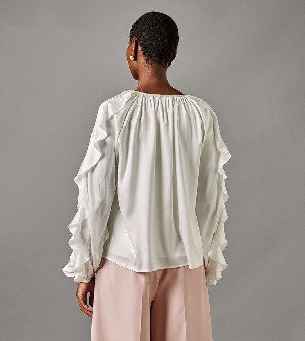 Coast Coast - White Casual Tops