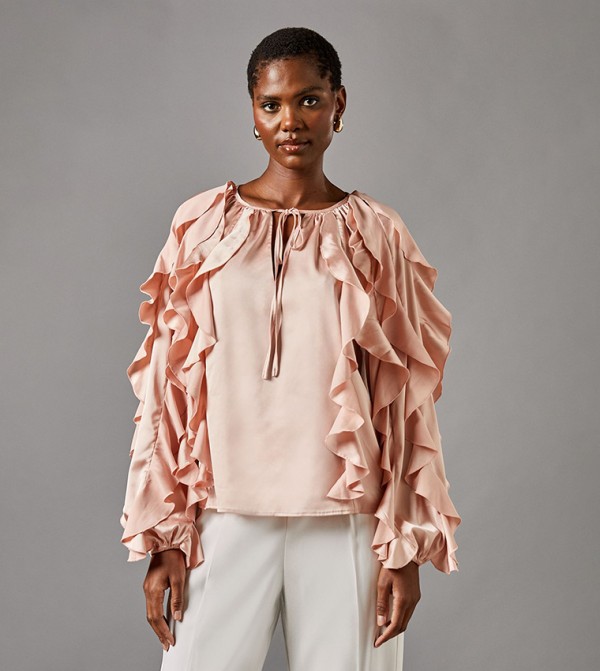 Coast Coast - Nude Casual Tops