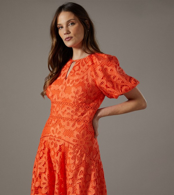 Coast Coast - Orange Midi Dresses