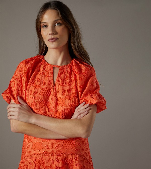 Coast Coast - Orange Midi Dresses