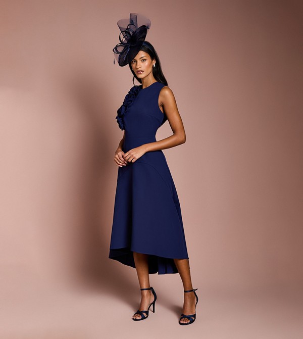 Coast Coast - Navy Midi Dresses