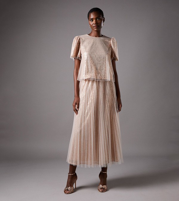 Coast Coast - Nude Casual Tops