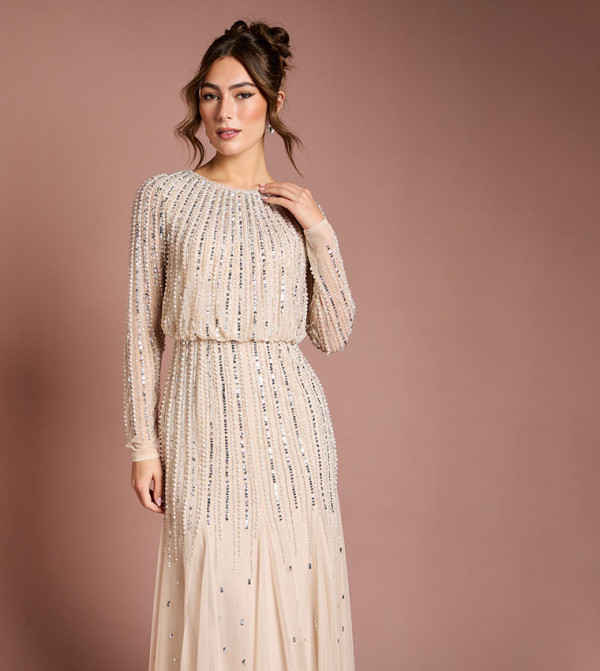 Coast Coast - Beige Maxi Dresses