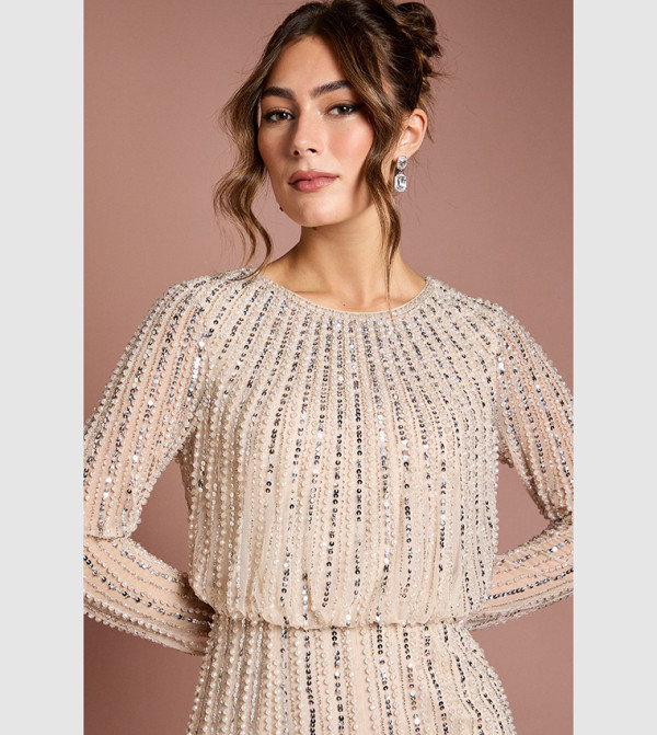 Coast Coast - Beige Maxi Dresses