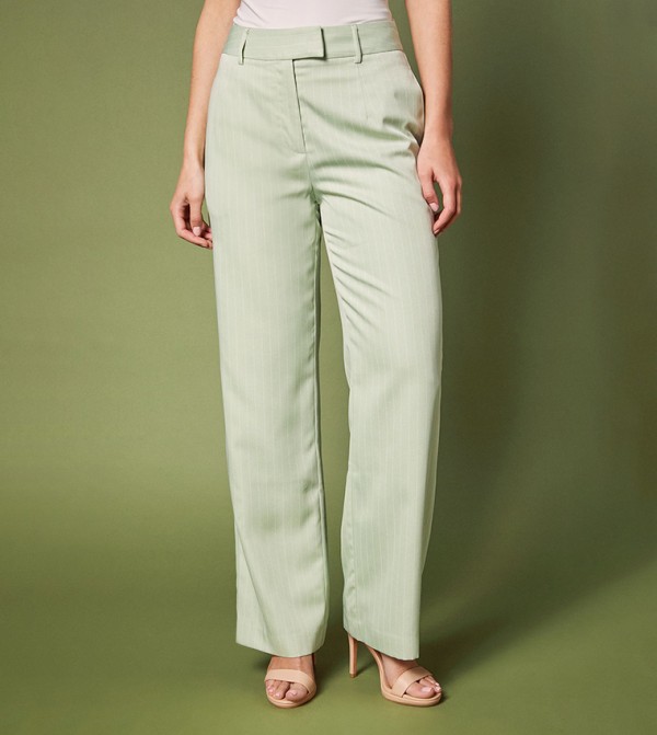 Coast Coast - Green Casual Pants