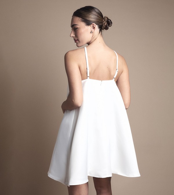 كوست كوست - أبيض Mini Dresses