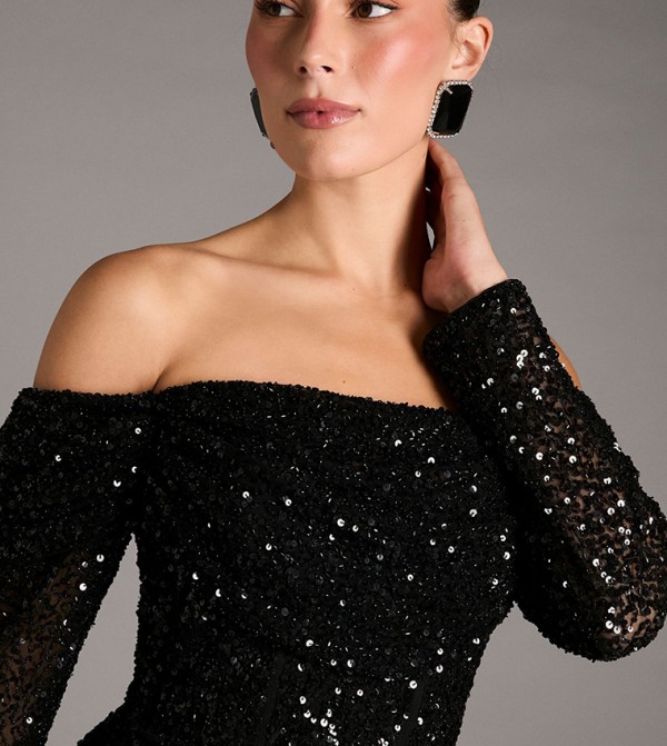 Coast Dresses - Black Mini Dresses