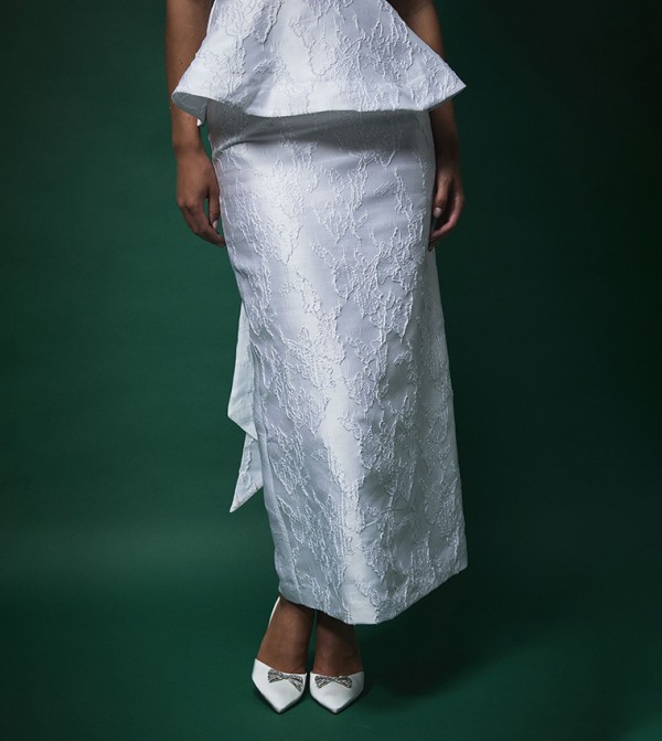 Coast Coast - White Midi Skirts