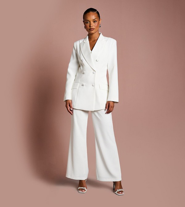 Coast Coast - White Casual Pants