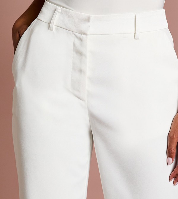 Coast Coast - White Casual Pants
