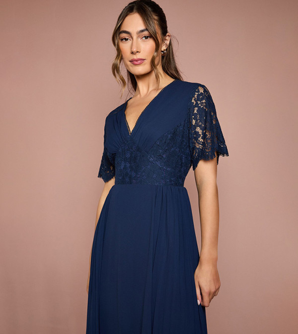 Coast Coast - Navy Maxi Dresses
