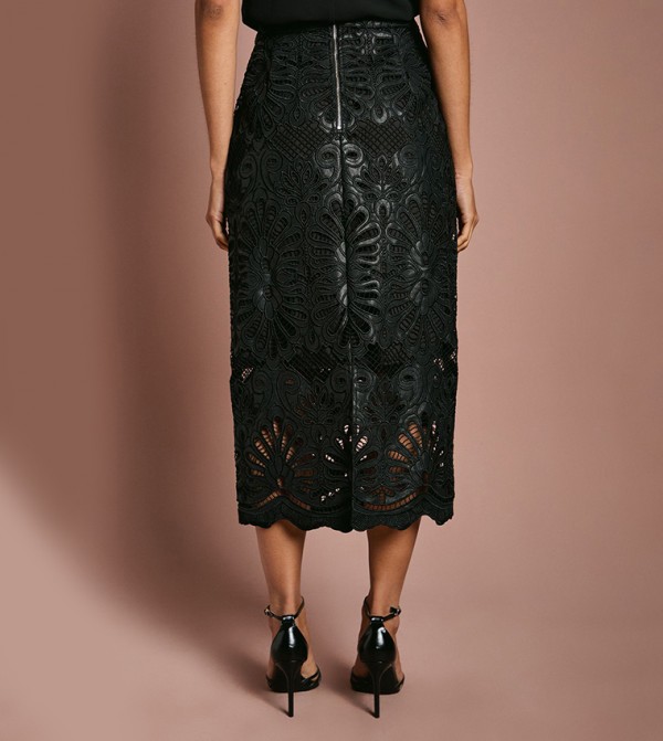 Coast  - Black Midi Skirts