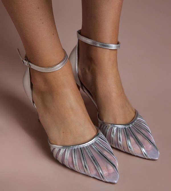 Coast Coast - Silver Pumps